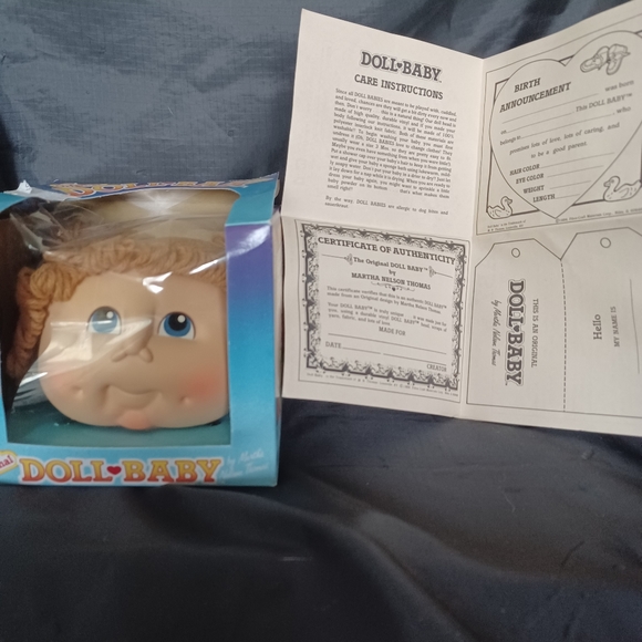 Fibrecraft Materials Corp Toys Vintage The Original Doll Baby